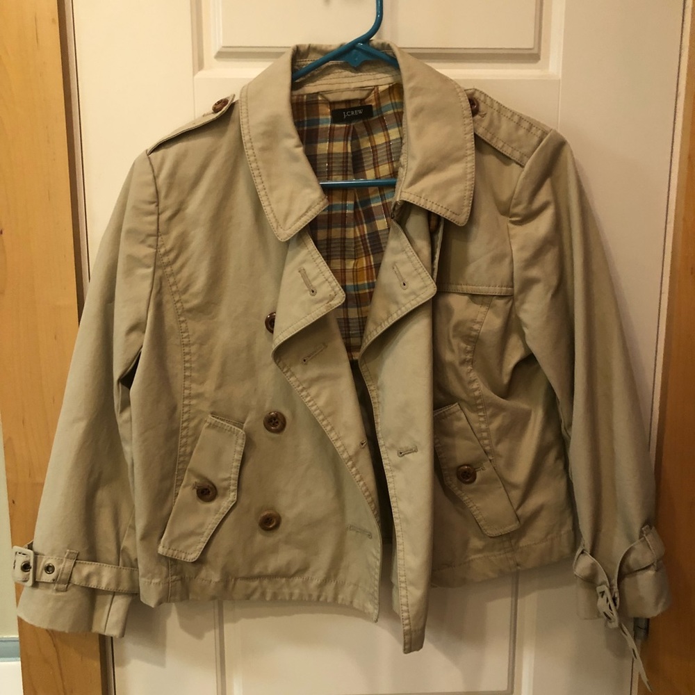 J Crew Cropped Cargo Jacket